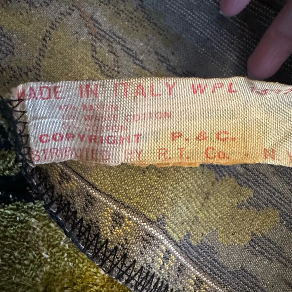Vintage ITALIAN Velvet WILD HORSES Equine WALL Hanging TAPESTRY Rug MCM Italy